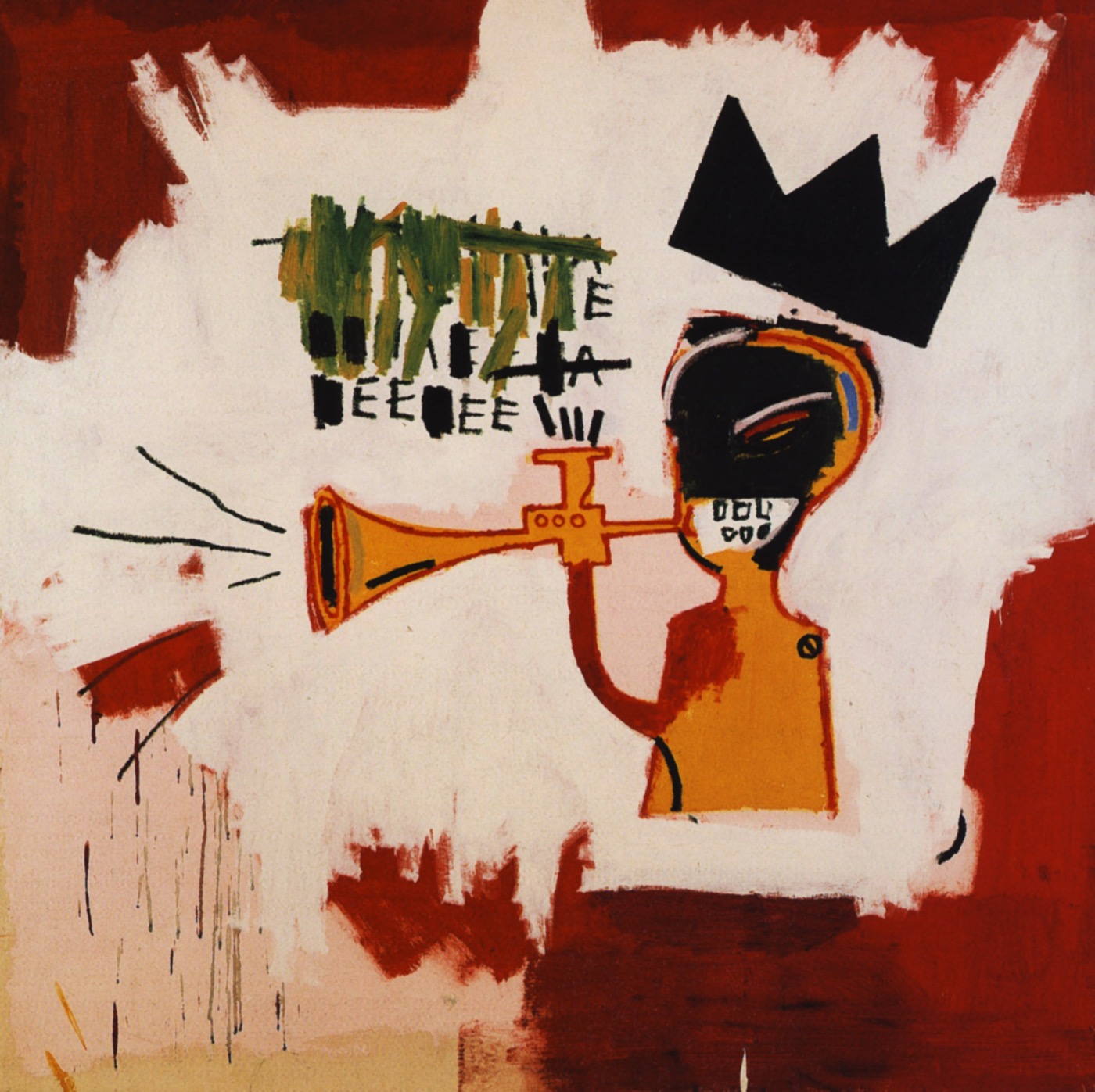 Basquiat, Trumpet, 1982