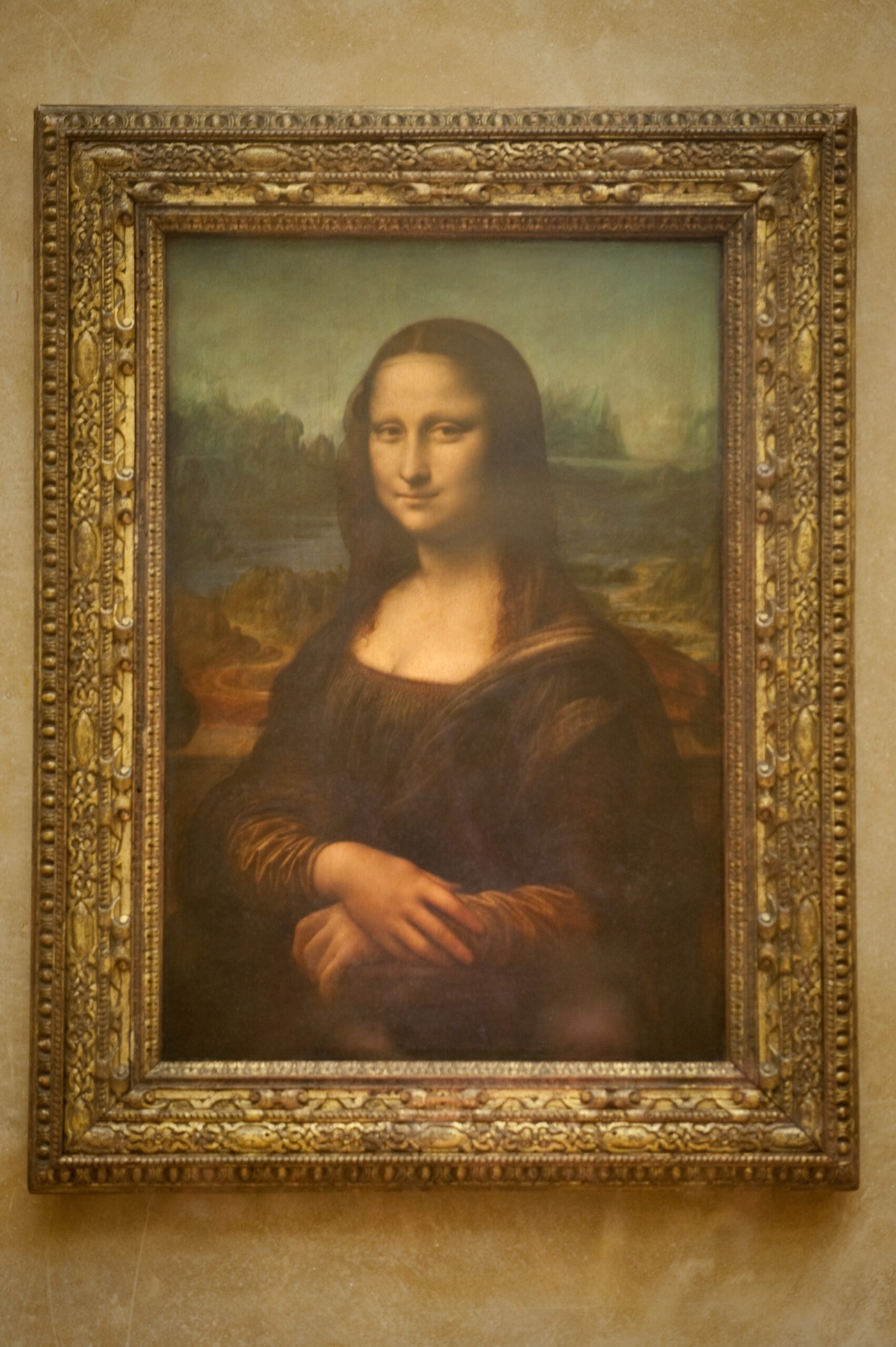 Leonardo da Vinci, Mona Lisa, c. 1503-1506 · Oil on poplar panel, 77×53 cm (30×21 inches)