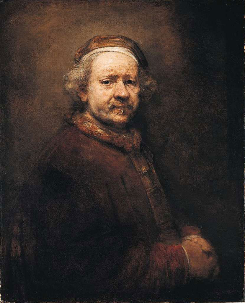 Rembrandt, Self-Portrait at the Age of 63, 1669 · Oil on canvas, 86×70.5cm (33.9×27.8 inches)