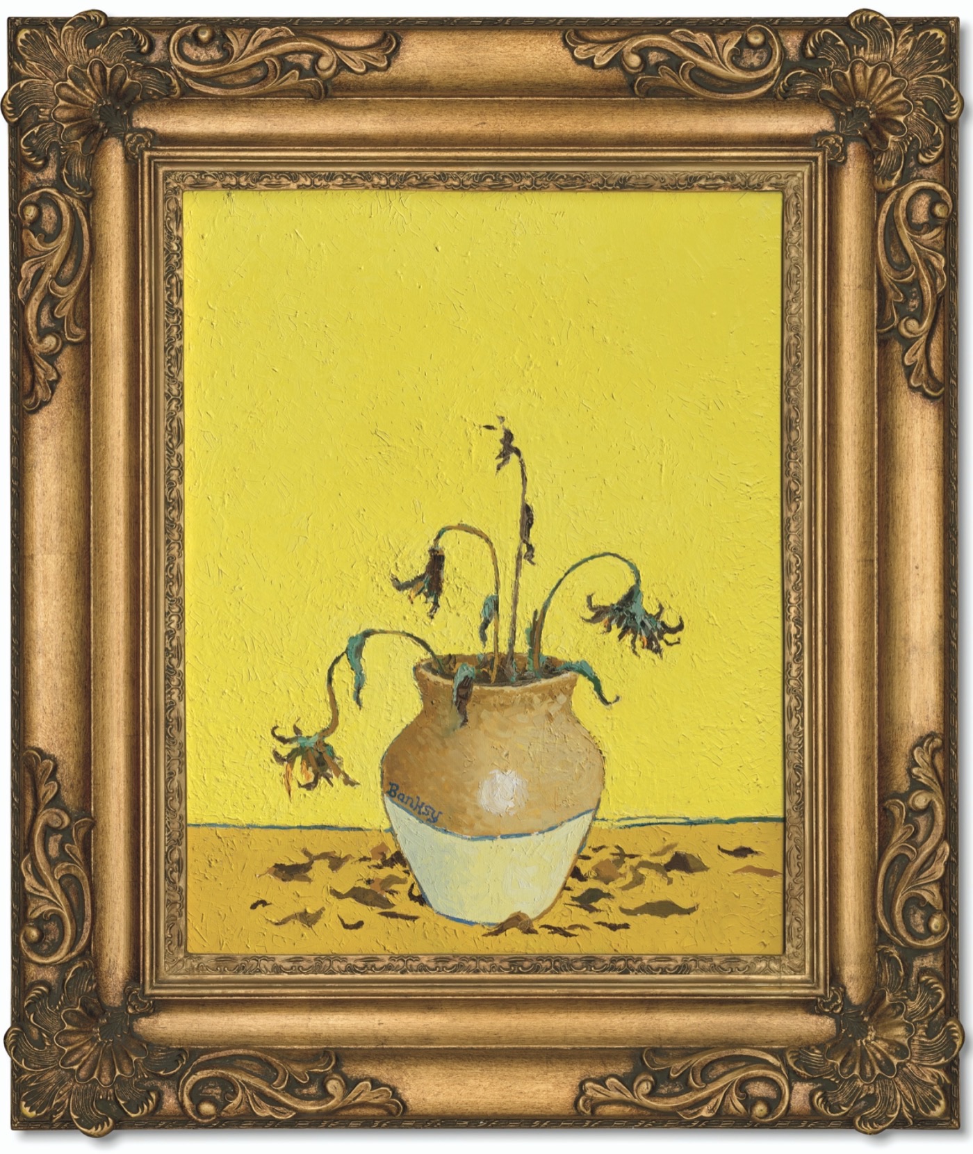 Banksy — Sunflowers from Petrol Station, 2005