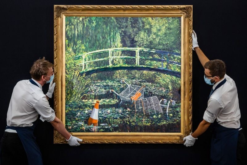 Banksy — Show Me Monet, 2004