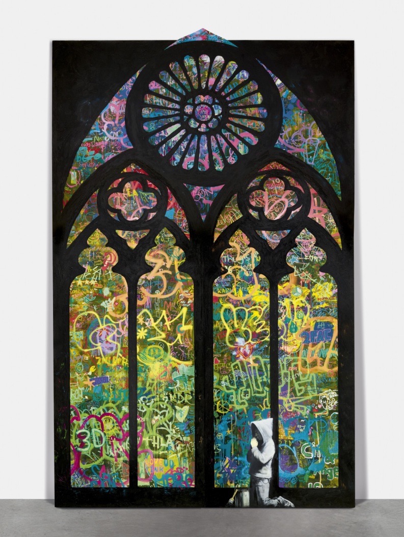 Banksy — Forgive Us Our Trespassing, 2011