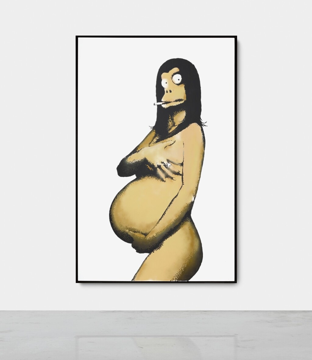 Banksy — Original Concept for Barely Legal Poster, 2006