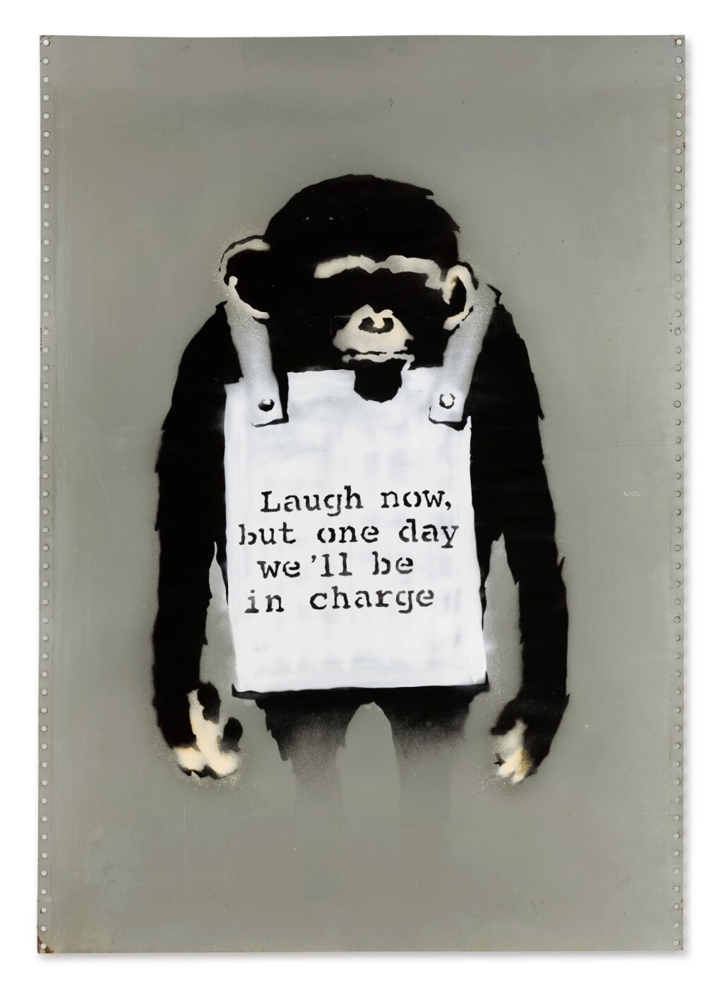 Banksy — Laugh Now, 2006