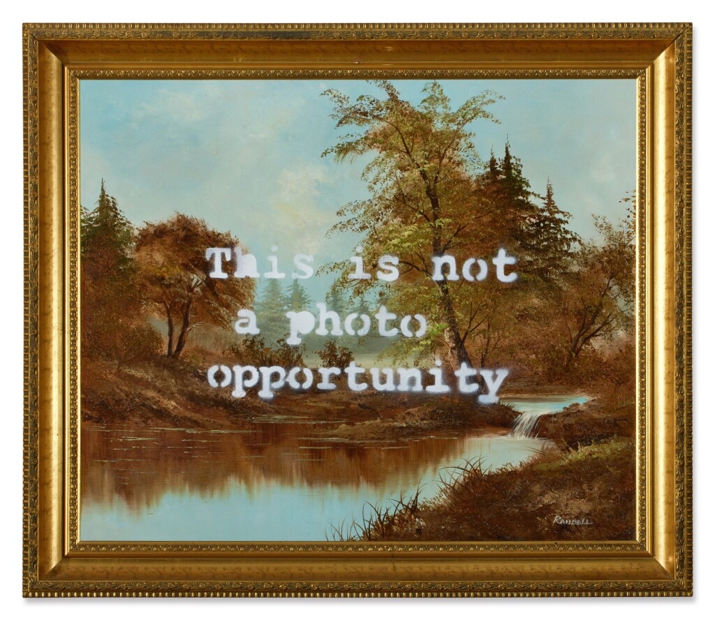 Banksy — This is Not a Photo Opportunity, 2007