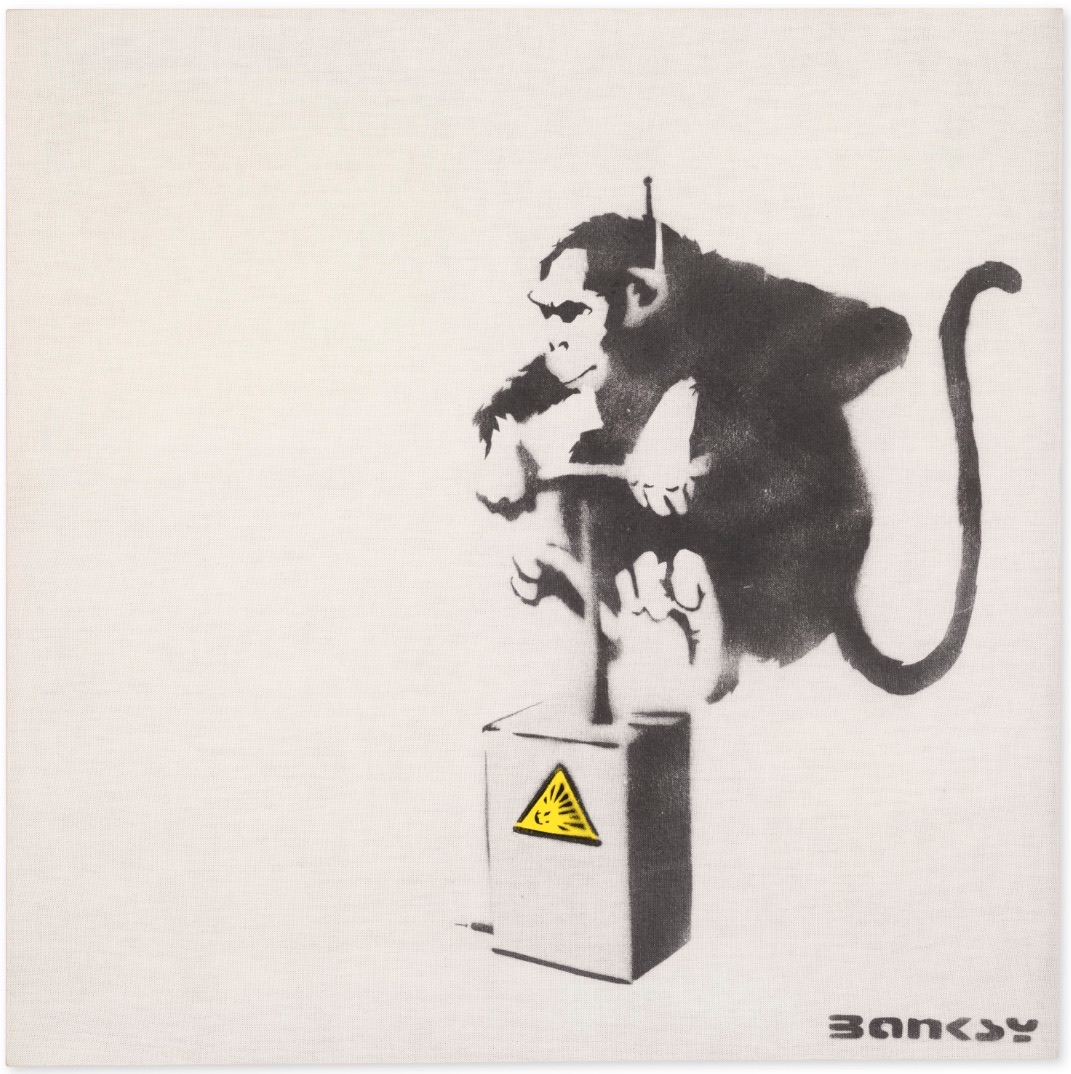 Banksy — Monkey Detonator, 2000