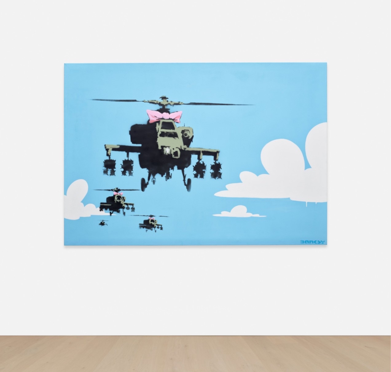 Banksy — Happy Choppers, 2006