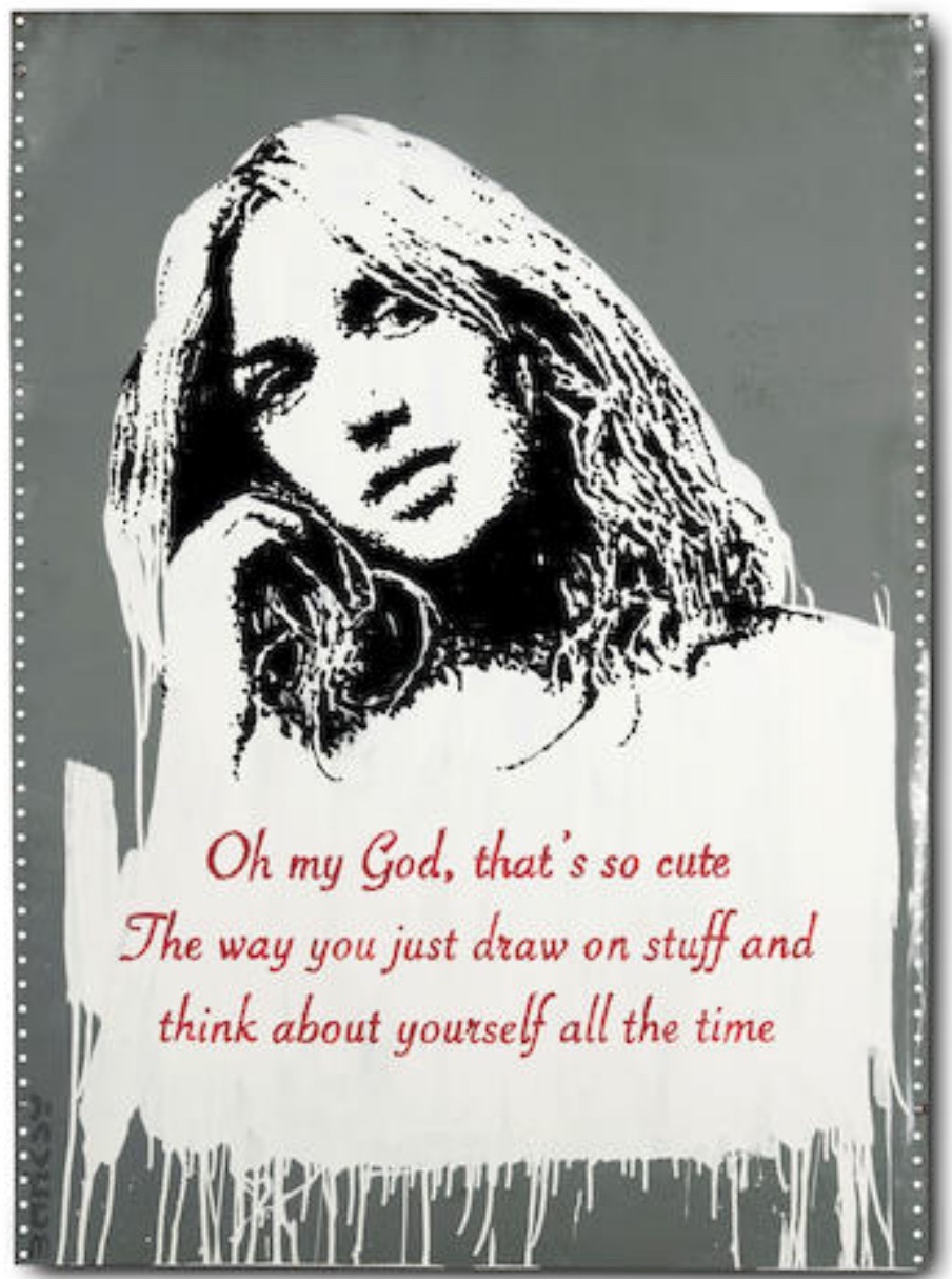 Banksy — Oh My God, 2006