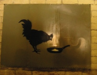 Hen with Fried Egg
