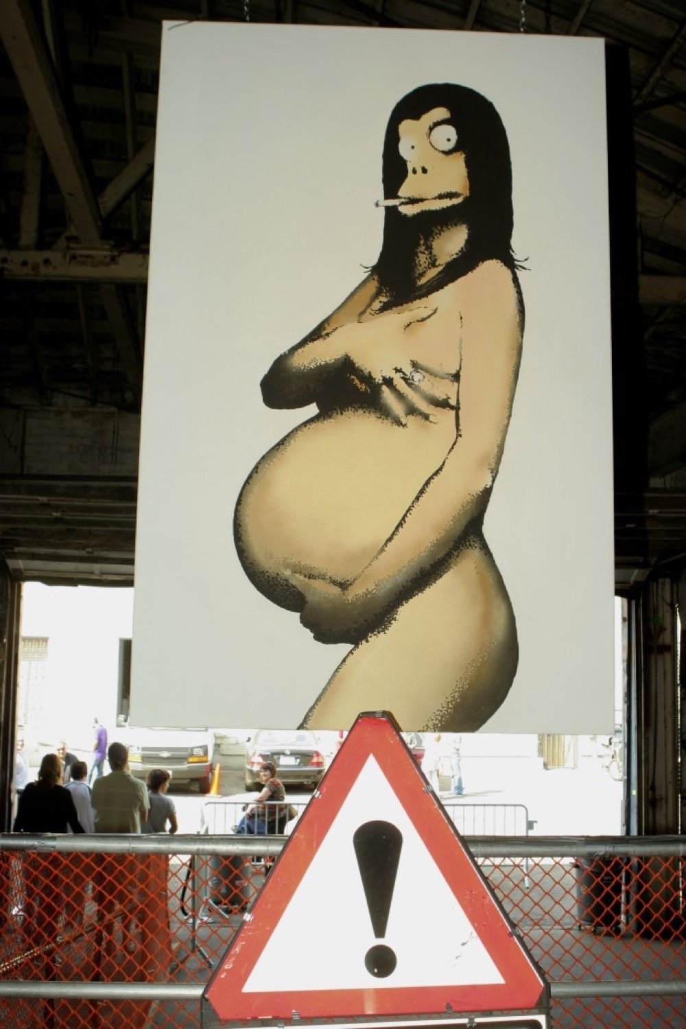 Banksy Monkey Business