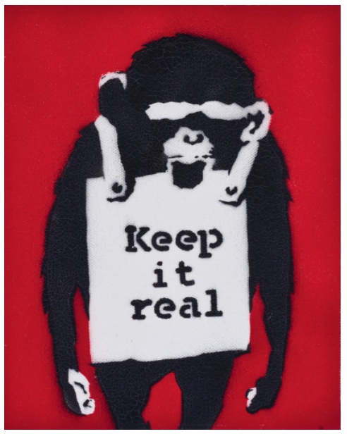 Banksy Monkey Business
