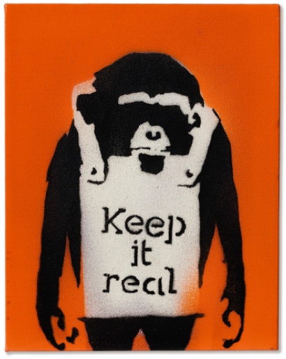 Banksy Monkey Business