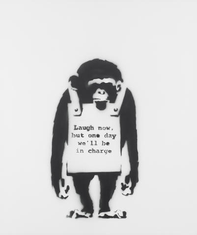 Banksy Monkey Business