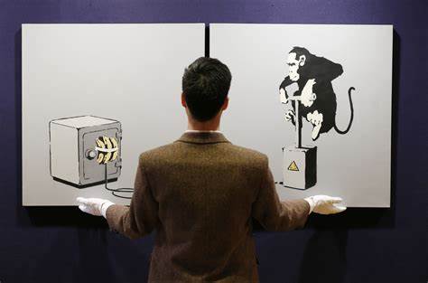 Banksy Monkey Business