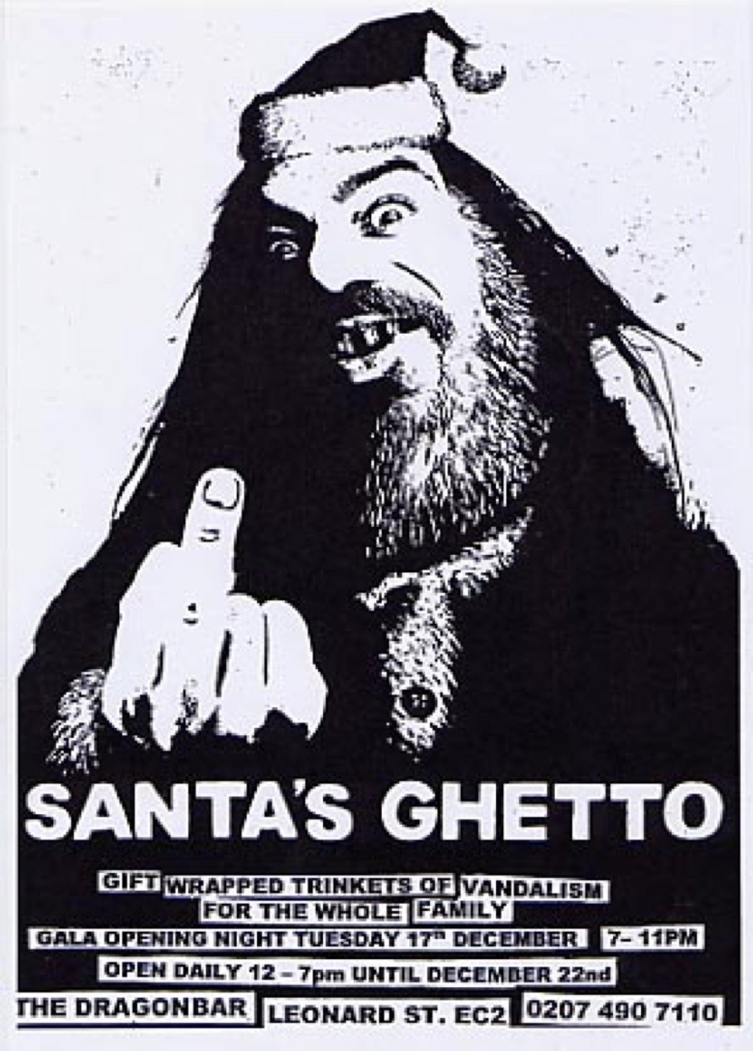 Banksy — Santa’s Ghetto, 2002-2007