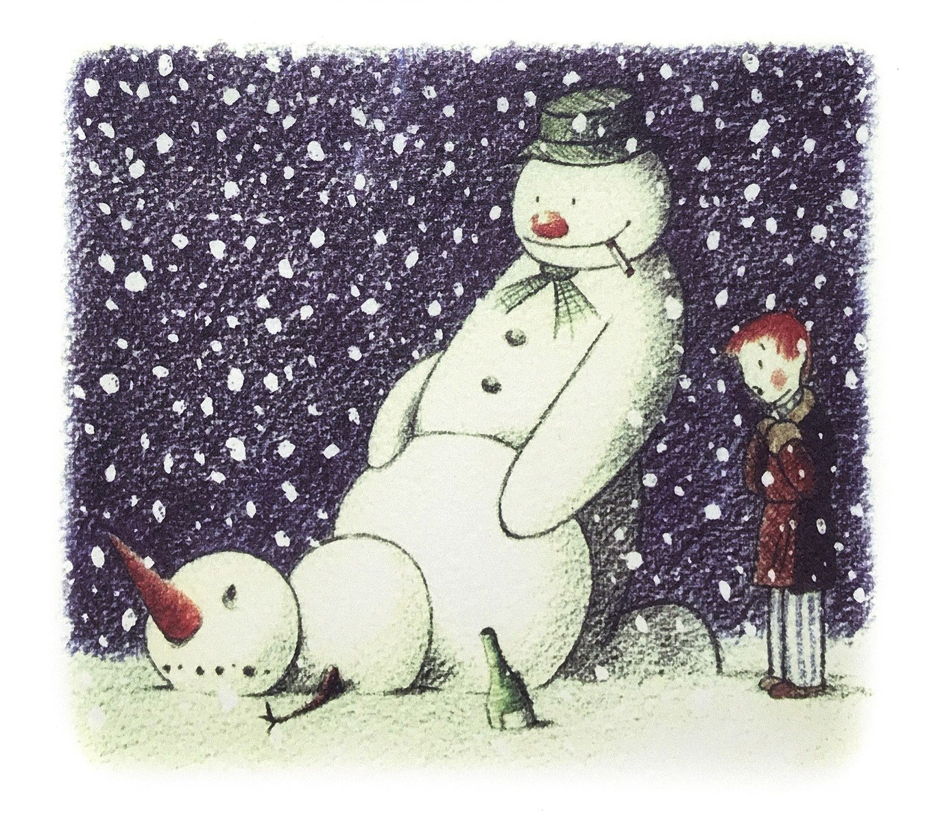 Rude Snowman Christmas Card, 2005