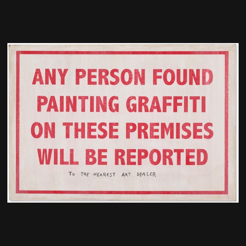 Banksy, Any Person Found, 2011