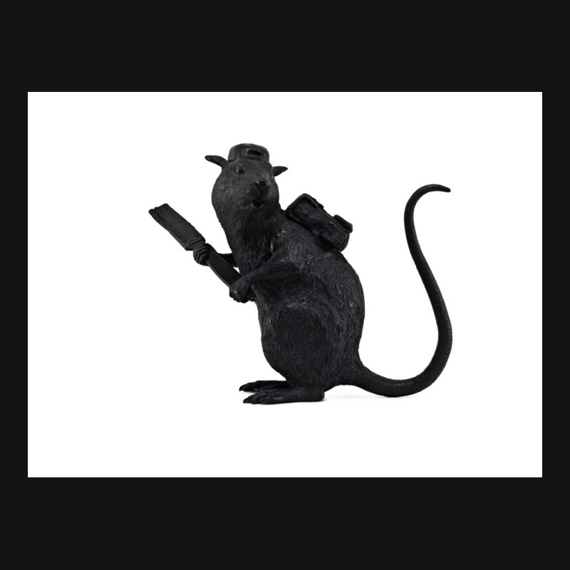 Banksy, Bronze Rat, 2006