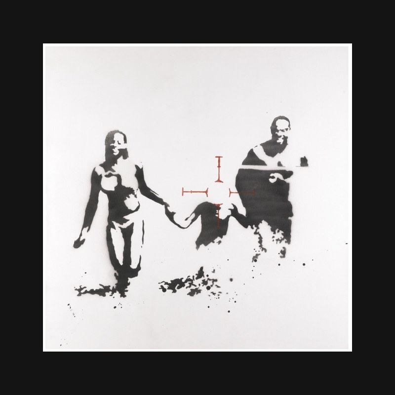 Banksy, Family Target, 2003