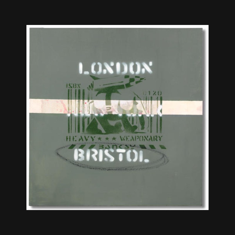 Banksy, London, New-York, Bristol (Heavy Weaponry), 2000