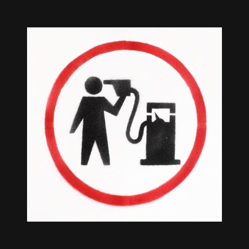 Banksy, Petrolhead, 2003