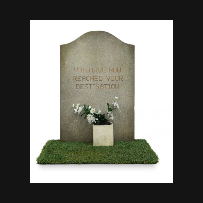 Banksy, Tombstone