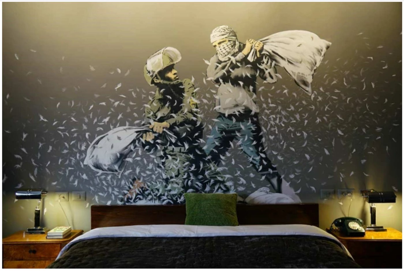 BANKSY, WALLED OFF HOTEL, PALESTINE, 2017 © BANKSY