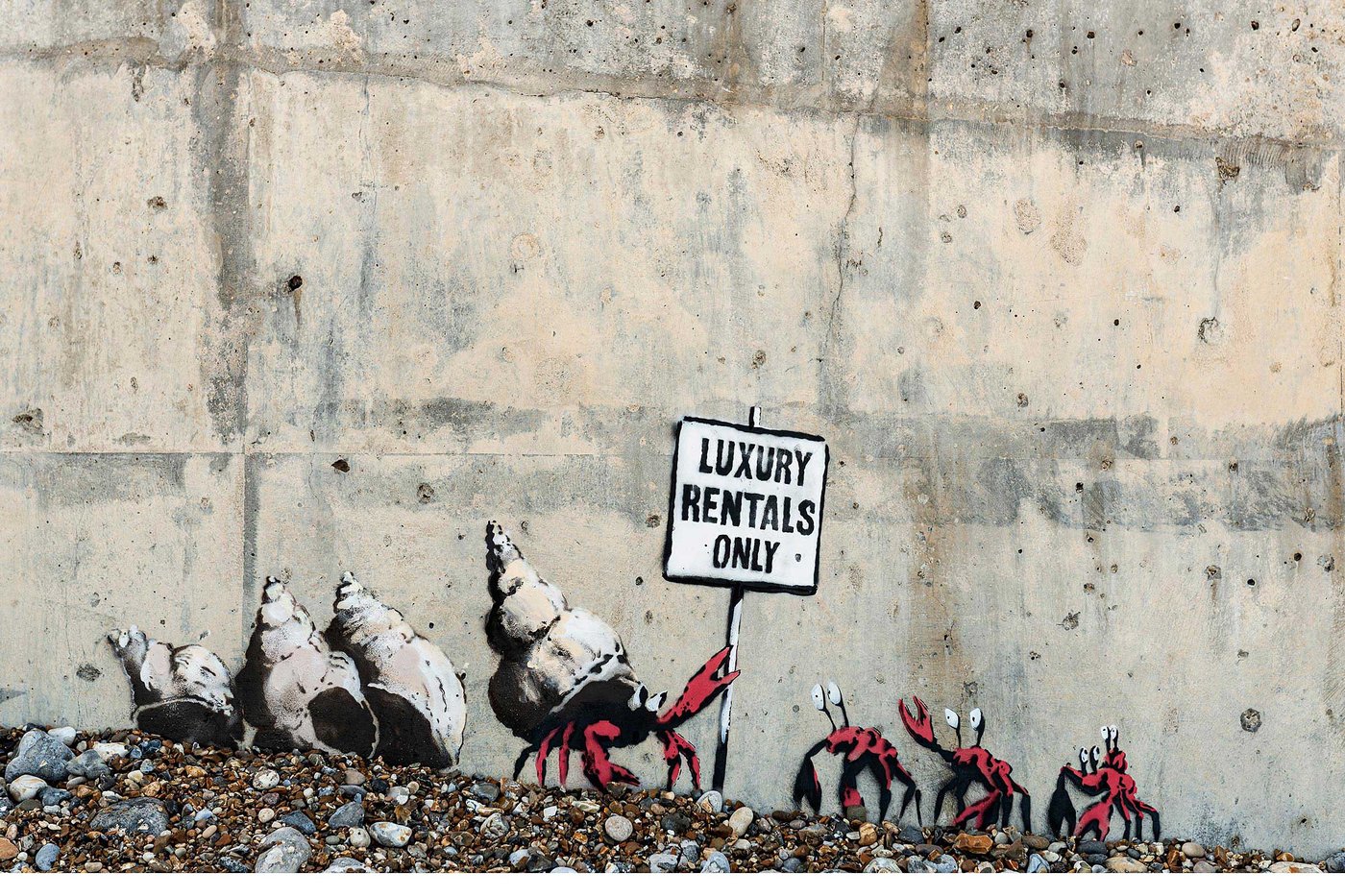Banksy, A Great British Spraycation mural