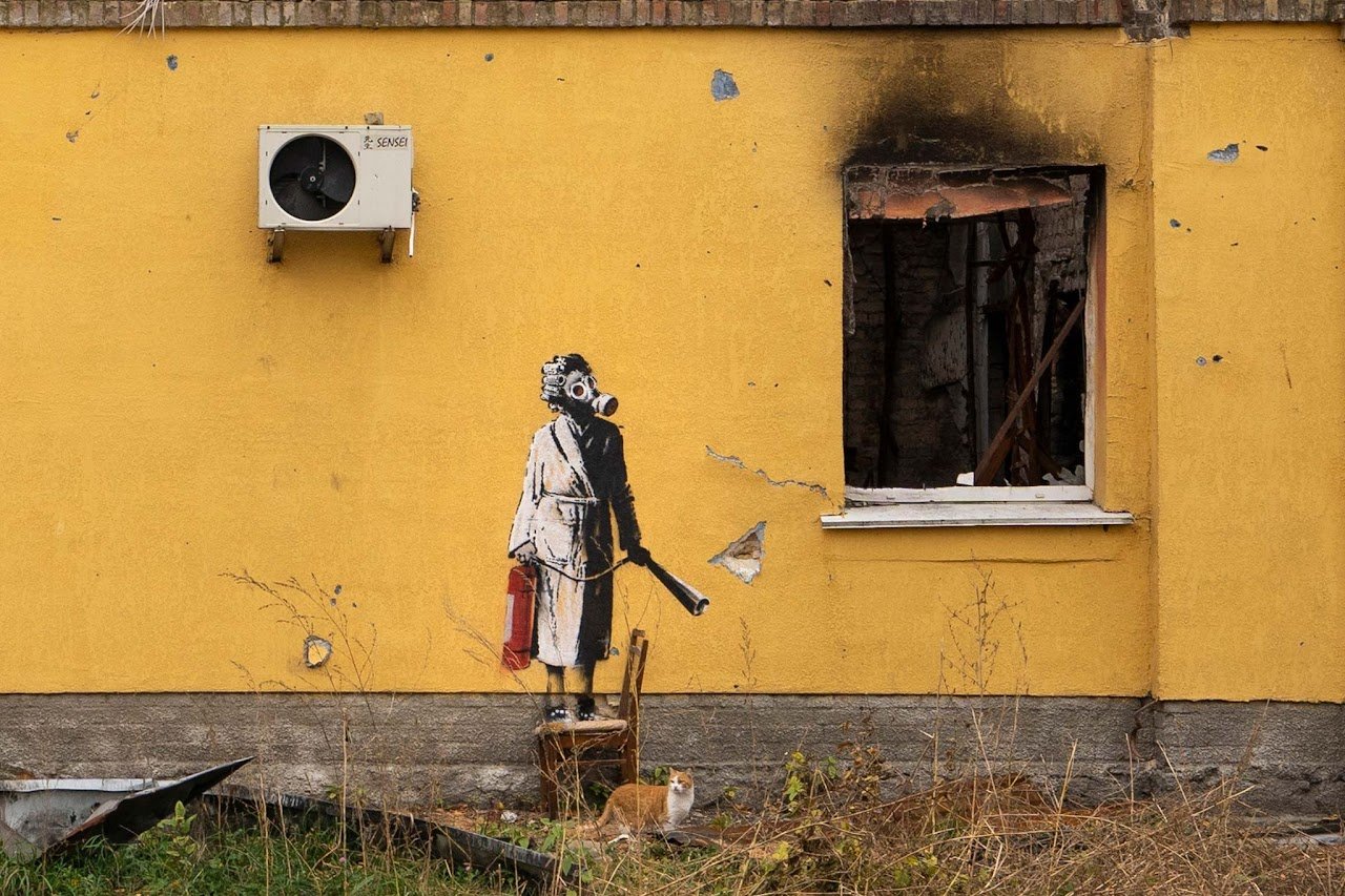 Woman with a Gas Mask (Hostomel)