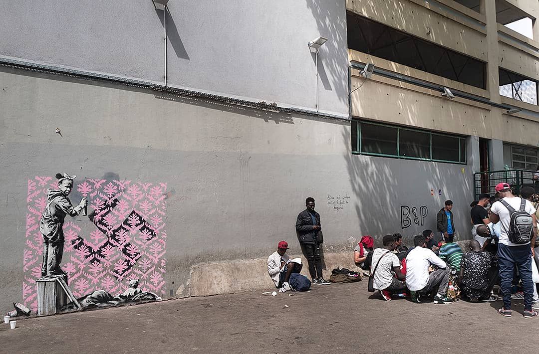 Migrant's Soup Kitchen, Paris, June 2018