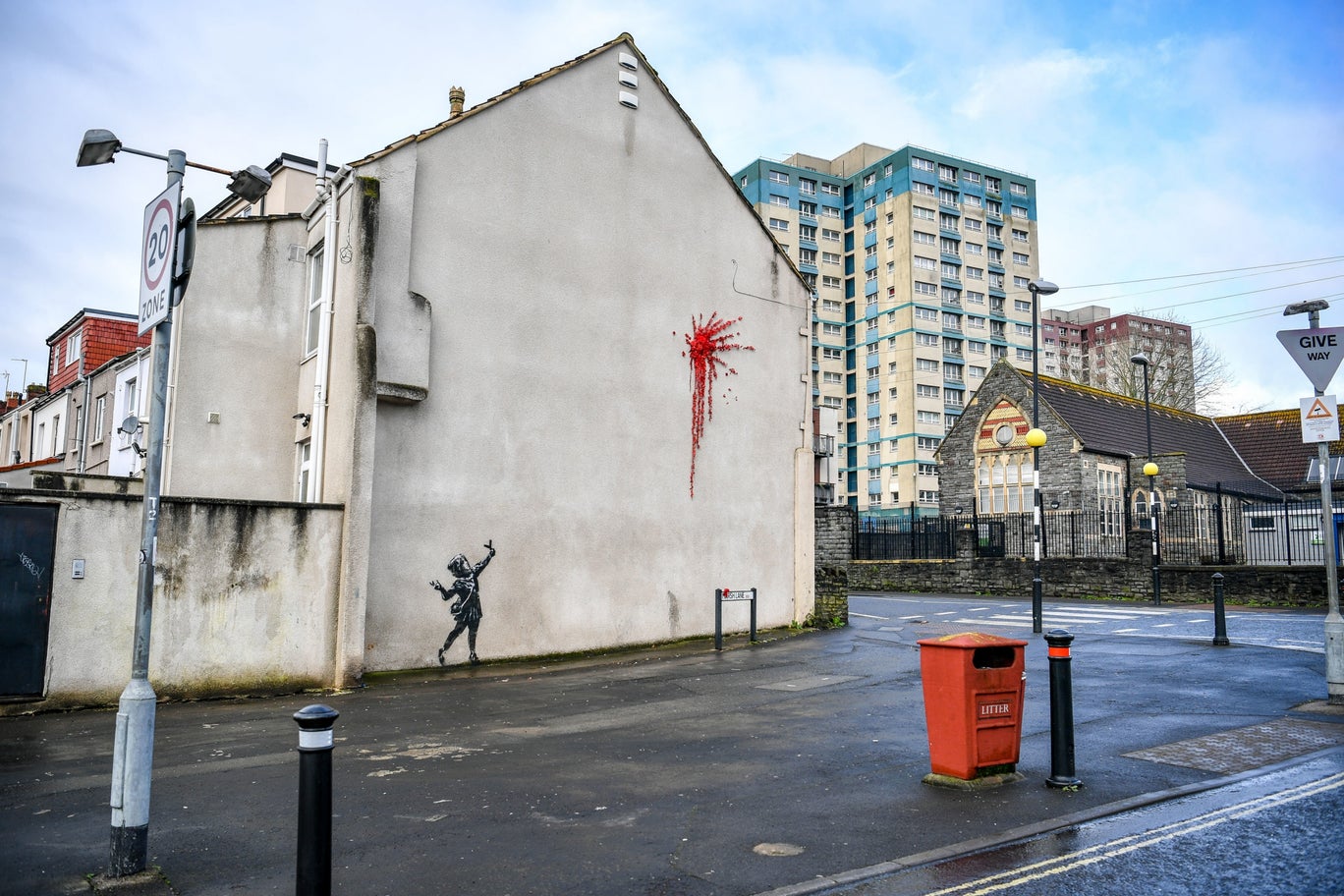 Banksy Murals per Year