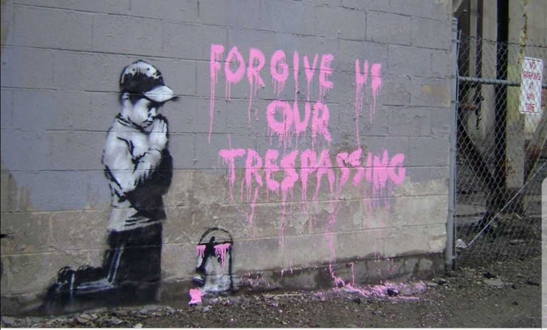 Banksy, Forgive Us Our Trespassing mural