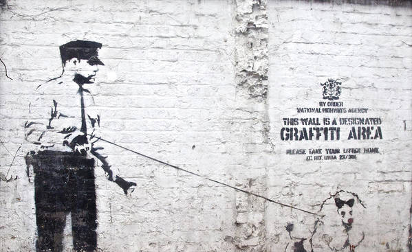 Banksy, Graffiti Area mural