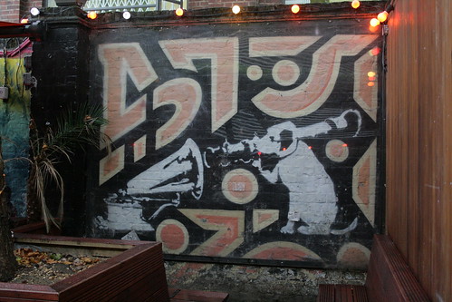 Banksy, His Master's Voice mural
