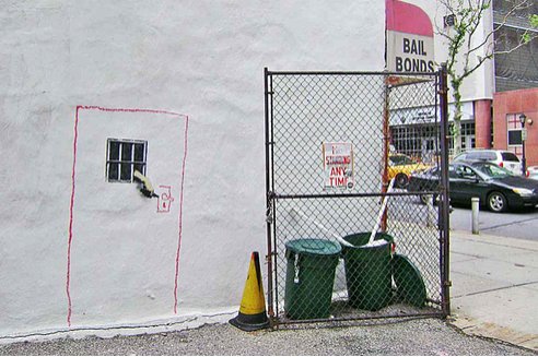 Banksy, Jail Break mural