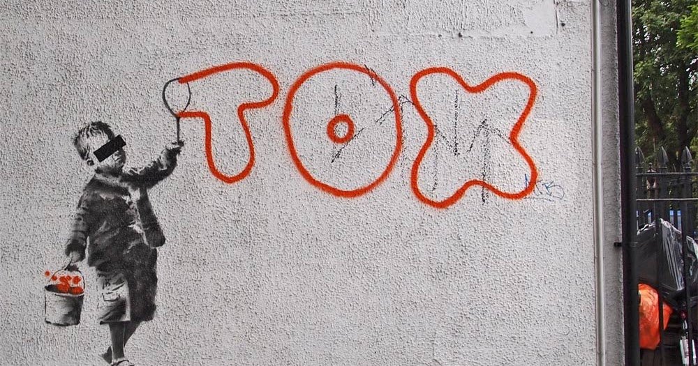 Banksy, Tox mural