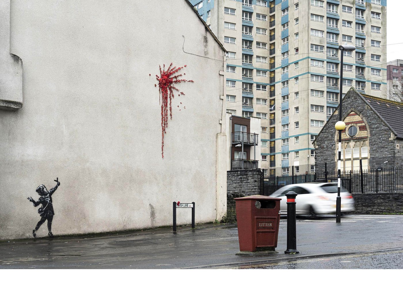 Banksy, Valentine Day mural