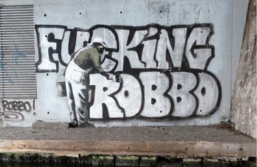 After months of deliberation, Banksy comes up with an ingenious response