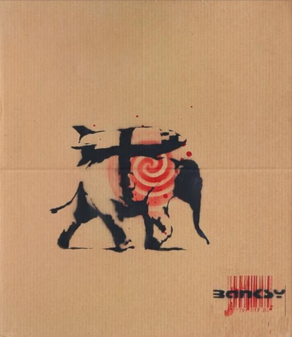 Banksy, Heavy Weaponry over Radar