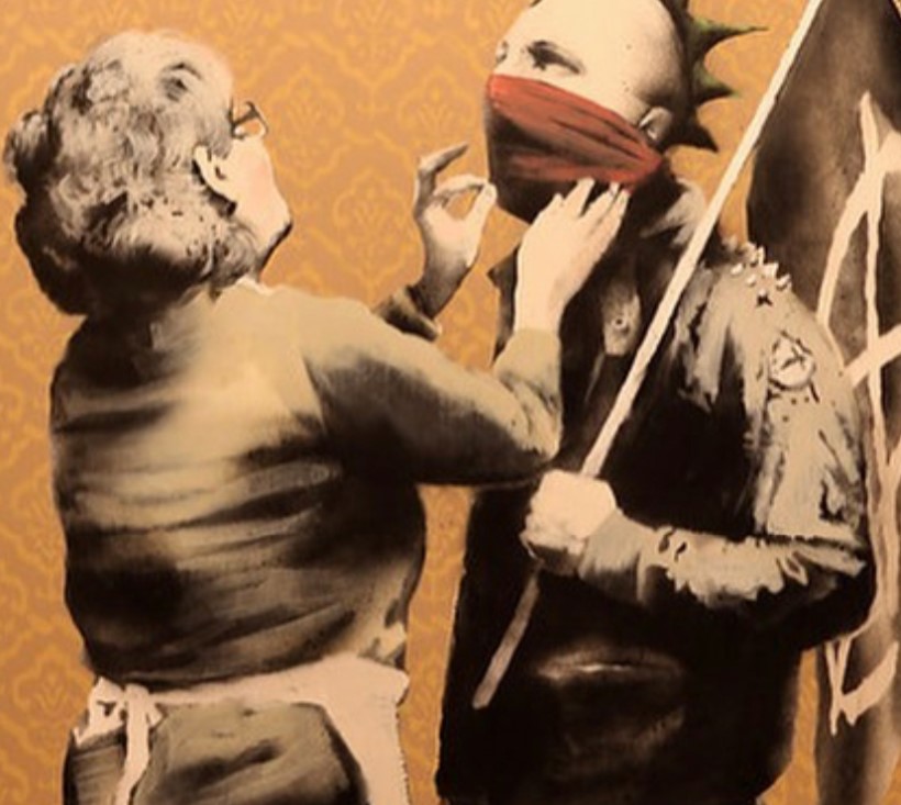 Banksy, Don’t Forget Your Scarf