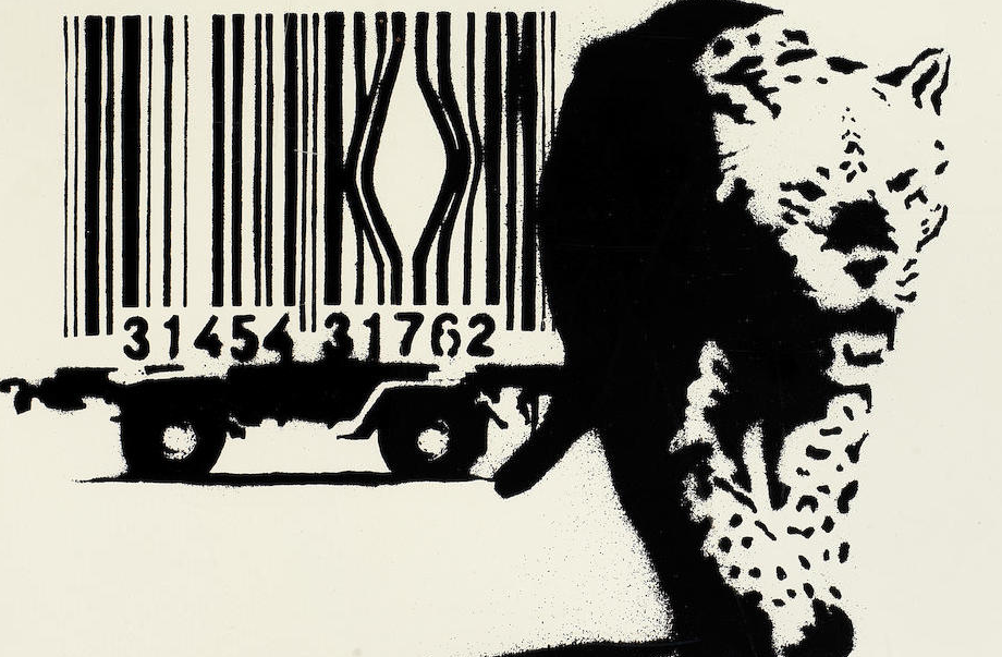 Banksy, Barcode Leopard