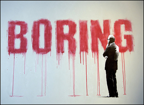 Banksy, Boring