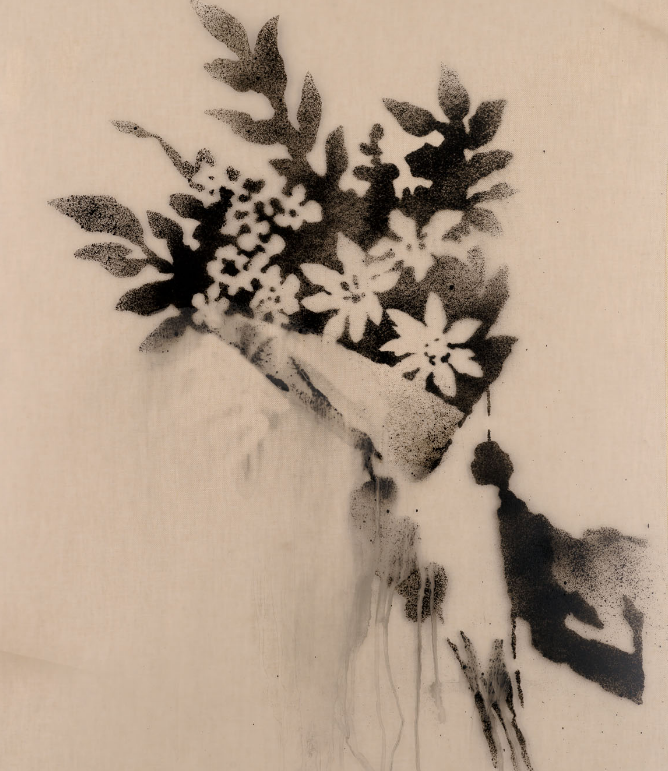 Banksy, Bunch of Flowers