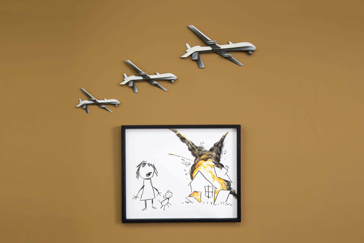 Banksy, Civilian Drone Strike