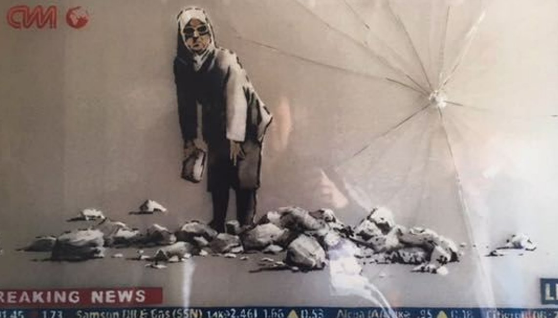 Banksy, CNN
