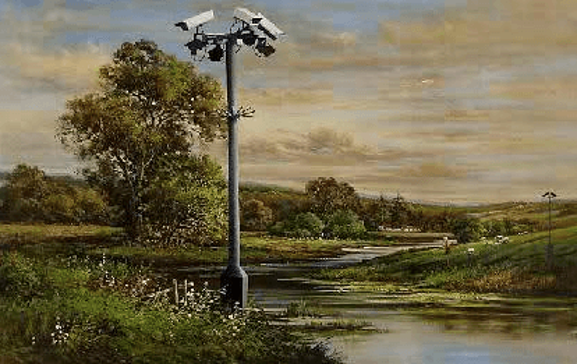 Banksy, Countryside CCTV