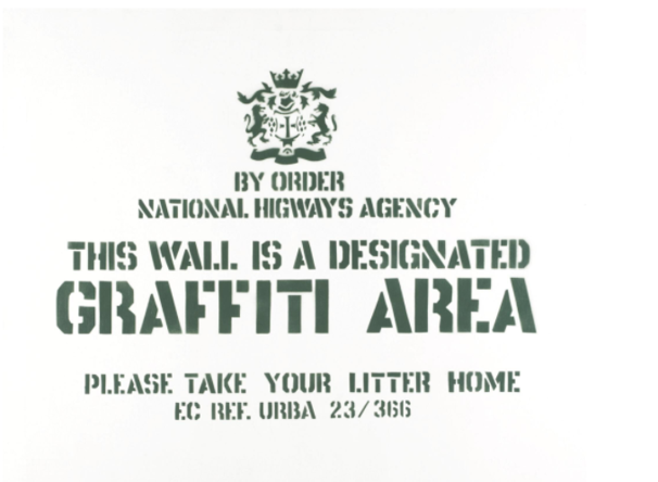 Banksy, Don’t Believe The Type