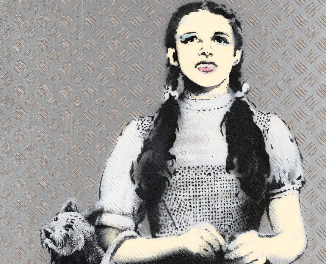 Banksy, Dorothy I Don’t Think…