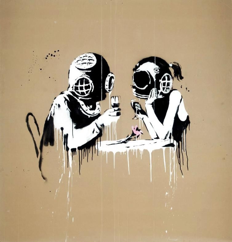 Banksy, Drip Dinner