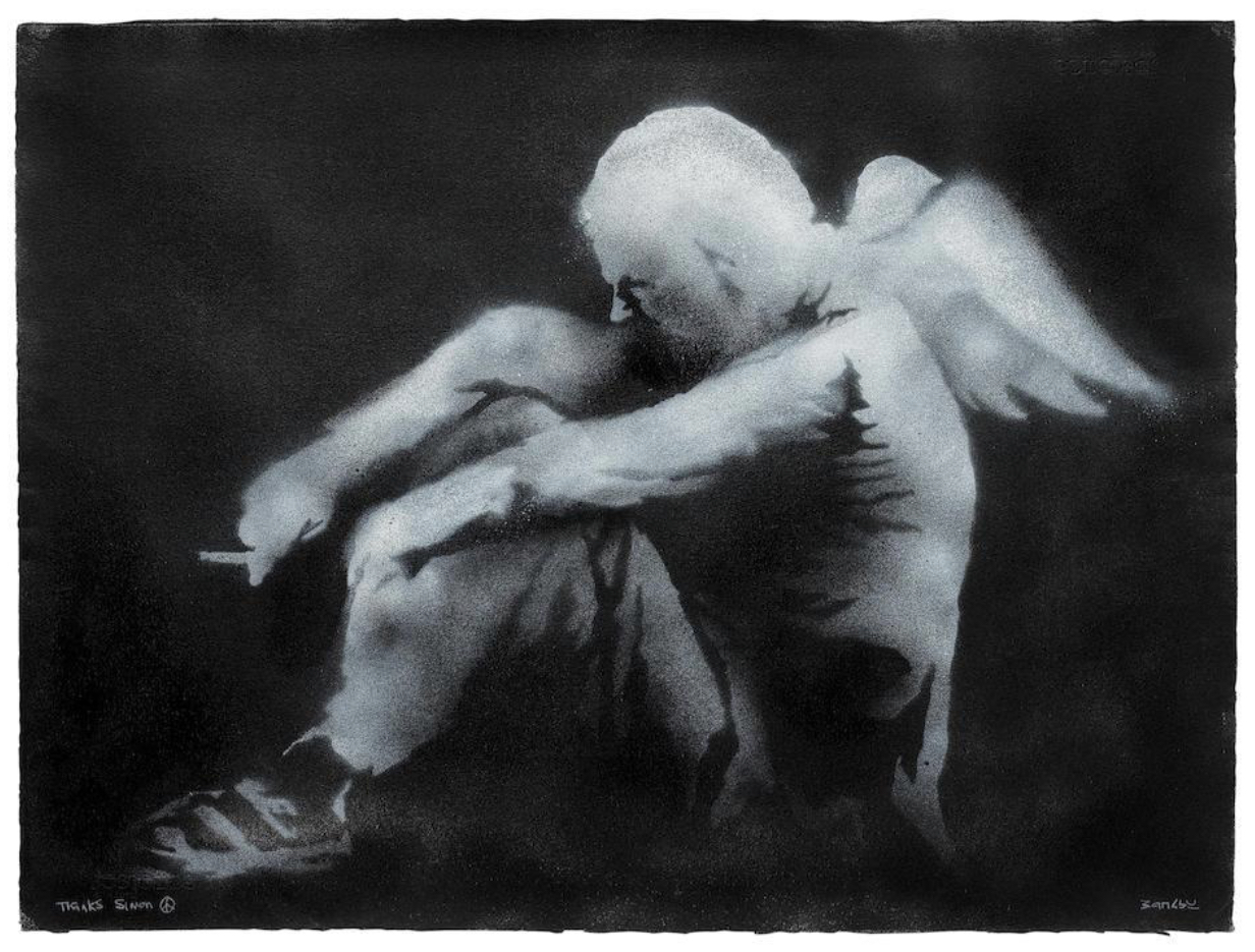 Banksy, Fallen Angel